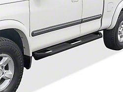 Rocker Armor Side Step Bars; Matte Black (24-25 Tacoma Double Cab)
