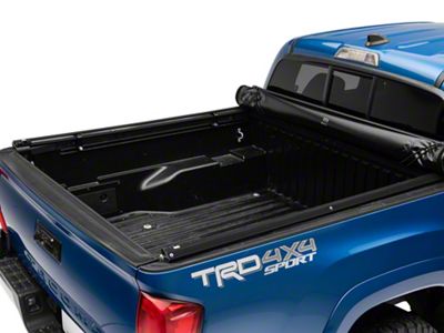 Roll Up Style Tonneau Cover; Black (16-23 Tacoma)