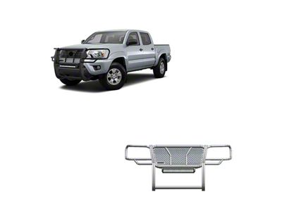 Rugged Heavy Duty Grille Guard; Black (05-15 Tacoma, Excluding TRD & X-Runner)