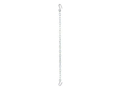 Safety Chain with Two S-Hooks; 48-Inch; 5,000 lb.
