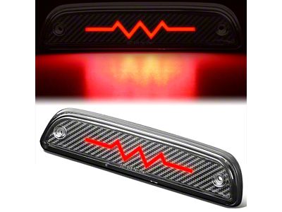 Sequential Heartbeat LED Third Brake Light; Black (05-15 Tacoma; 16-23 Tacoma Access Cab)