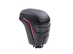 Shift Knob; Black/Red (16-21 Tacoma w/ Automatic Transmission)