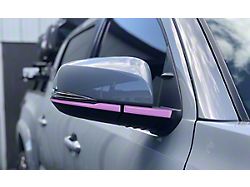 Side Mirror Accent Trim; Lavender Purple (16-23 Tacoma w/ Mirror Blinkers)