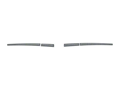 Side Mirror Accent Trim; Magnetic Gray Metallic (16-23 Tacoma w/o Mirror Blinkers)