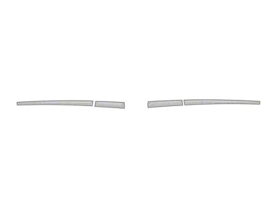Side Mirror Accent Trim; Silver Sky Metallic (16-23 Tacoma w/o Mirror Blinkers)