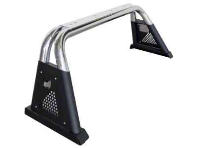 Go Rhino Sport Bar 3.0 Roll Bar; Polished (16-23 Tacoma)