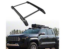 Sport Style Roof Rack; Black (24-25 Tacoma Double Cab)