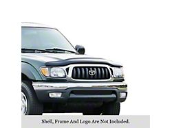 Stainless Steel Billet Lower Bumper Grille Overlay; Black (01-04 Tacoma PreRunner; 01-04 4WD Tacoma)