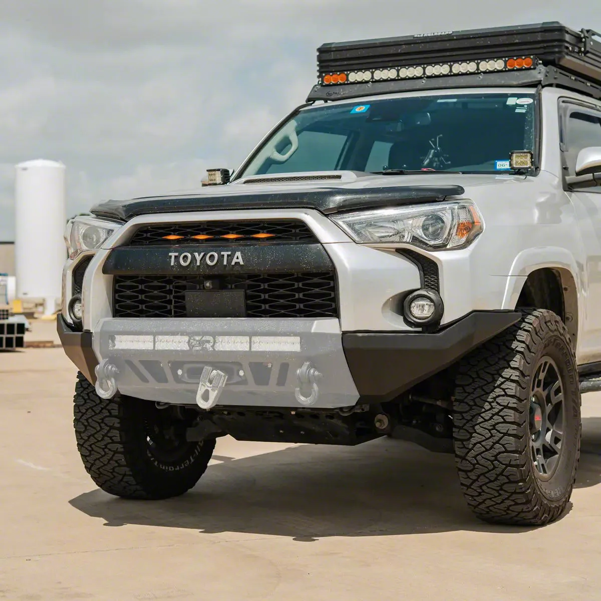 Stealth Front Bumper High Clearance Side Wings CR4457 (14-24 4Runner w ...