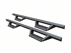 STX Drop Side Step Bars; Black (24-26 Tacoma Double Cab)