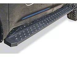 STX600 Running Boards; Rocker Mount; Black (24-25 Tacoma Double Cab)