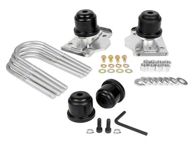 SuperBump Front and Rear Bumpstop and Rear U-Bolt Flip Kit (05-23 Tacoma)