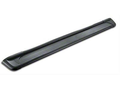 Sure-Grip Running Boards; Black Aluminum (05-23 Tacoma Access Cab)