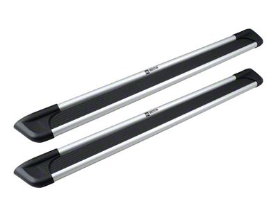 Sure-Grip Running Boards; Brite Aluminum (05-23 Tacoma Regular Cab)