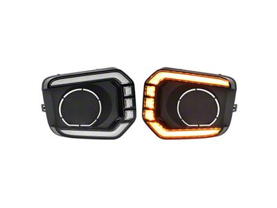Switchback LED Fog Light Bezel Kit (16-23 Tacoma, Excluding TRD Pro)