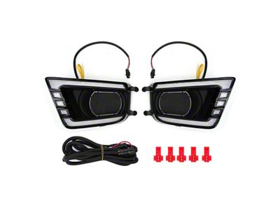 Switchback LED Fog Light Bezel Kit (12-15 Tacoma, Excluding TRD Pro)