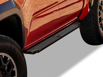 T-Style Running Boards; Black (24-25 Tacoma Double Cab)