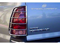 Tail Light Guards; Black (05-15 Tacoma)