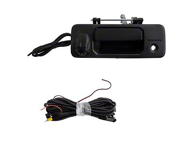 Black Tailgate Handle Assist Camera Bezel Rear View Backup Camera 69090-0C051 fo