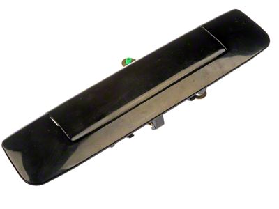 Tailgate Handle; Smooth Black (05-08 Tacoma)