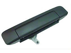 Replacement Tailgate Handle; Textured Black (05-08 Tacoma)