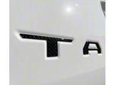 Tailgate Letter Inserts; Ice Cap (24-26 Tacoma)