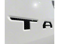 Tailgate Letter Inserts; Matte TRD Red (24-25 Tacoma)