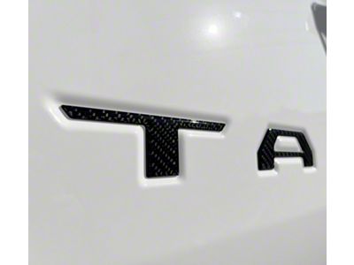 Tailgate Letter Inserts; Wind Chill Pearl (24-25 Tacoma)