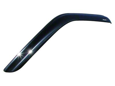 Tape-Onz Sidewind Deflectors; Front and Rear; Smoke (16-23 Tacoma Access Cab)