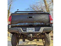 Topography Tailgate Decal; Matte Black (16-23 Tacoma)