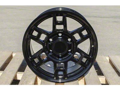 TR1 Gloss Black 6-Lug Wheel; 20x9; 0mm Offset (16-23 Tacoma)