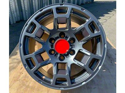 TR1 Matte Gunmetal 6-Lug Wheel; 17x9; 0mm Offset (16-23 Tacoma)