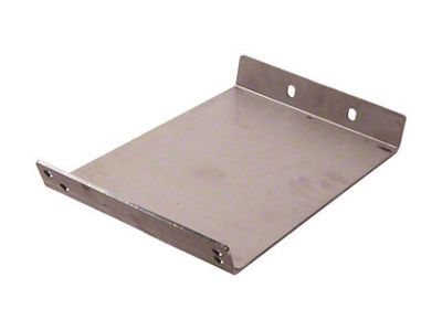 Transmission Skid Plate; Black (05-23 4WD Tacoma, Excluding 2.7L Regular Cab w/ Automatic Transmission)