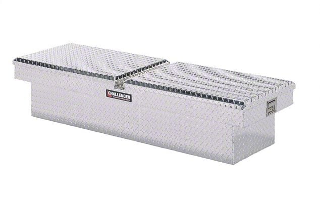 Tacoma Truck Bed Rail-To-Rail Tool Box; Challenger Gull Wing