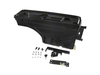 Truck Bed Swing-Out Storage Box; Passenger Side (05-23 Tacoma)