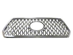 Upper Grille Overlay; Chrome (18-19 Tacoma TRD Sport, TRD Off-Road)