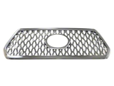 Upper Grille Overlay; Chrome (18-19 Tacoma TRD Sport, TRD Off-Road)