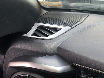Upper Vent Accent Trim; Gloss White (16-23 Tacoma)