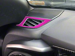 Upper Vent Accent Trim; Hot Pink (16-23 Tacoma)