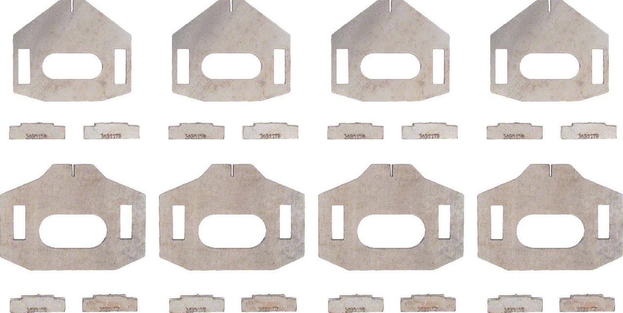 Weldon Lower Control Arm Cam Tab Gussets (0515 Free