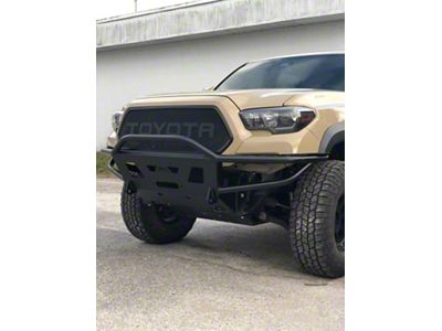 Welded Hybrid Front Bumper; Raw Steel (16-23 Tacoma)