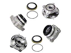 Wheel Hub Assemblies; Front and Rear (05-23 4WD Tacoma)