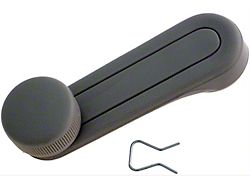 Window Crank Handle; Front and Rear; Left and Right; Light Gray; Match by Appearance (05-14 Tacoma)