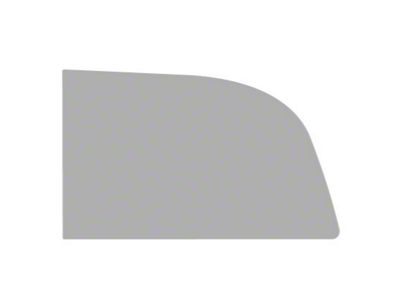 Window Tint Pre-Cut Kit; 3-Piece Slider Back Glass; Driver Side; 5% Dark (16-23 Tacoma Double Cab)