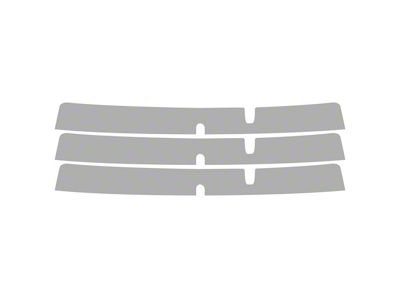 Window Tint Pre-Cut Kit; Windshield Eyebrow; 5% Dark (16-23 Tacoma Double Cab)