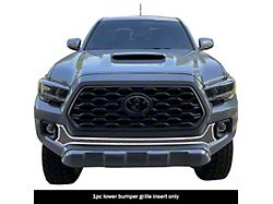 Wire Mesh Lower Bumper Grille Overlay; Polished (16-23 Tacoma)