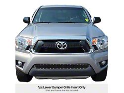 Wire Mesh Rivet Lower Bumper Grille Overlay; Black (12-15 Tacoma, Excluding X-Runner)
