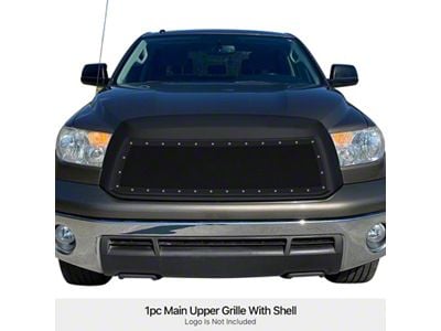 Wire Mesh Upper Replacement Grille; Black (12-15 Tacoma)