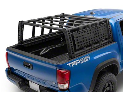 Go Rhino XRS Overland Xtreme Rack; Textured Black (16-25 Tacoma)