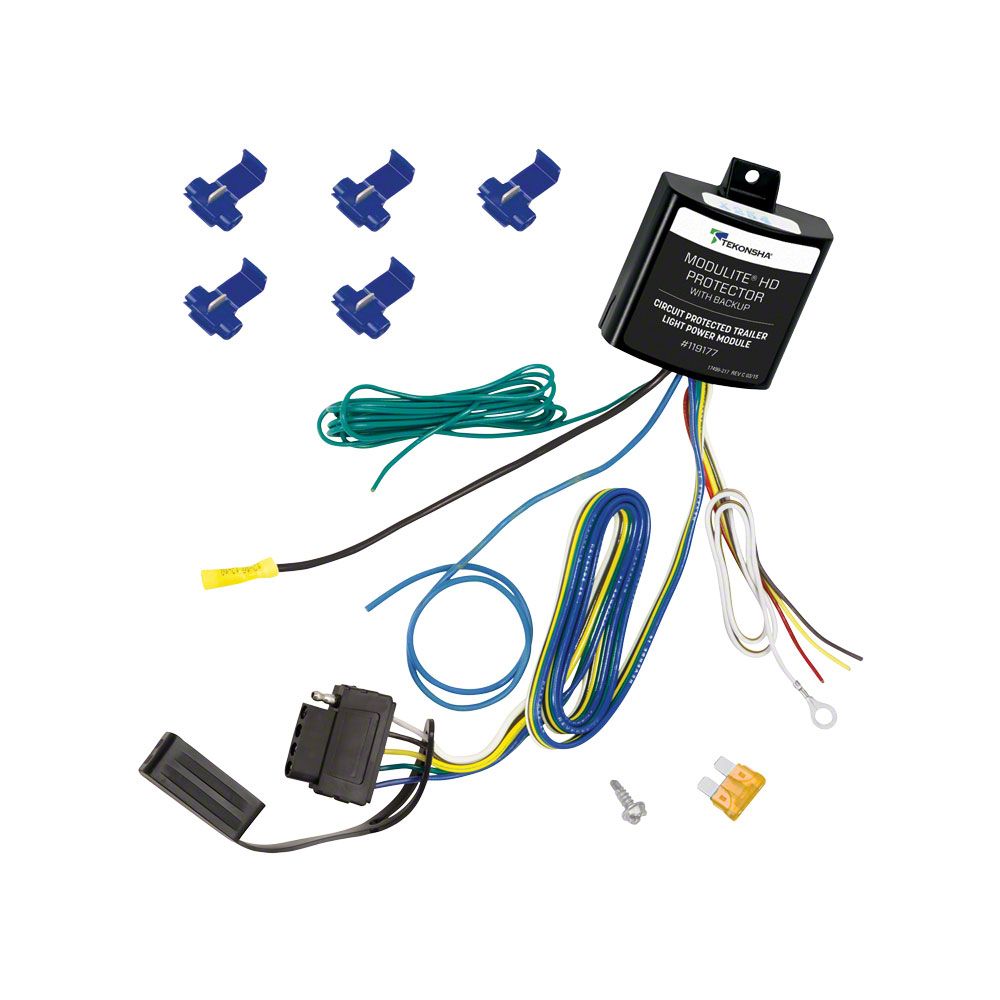 Jeep Wrangler Modulite HD Protector Trailer Light Power Module; With ...